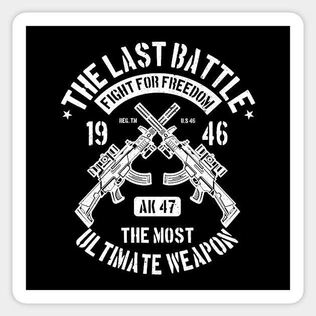 The Last Battle Sticker by Rebus28